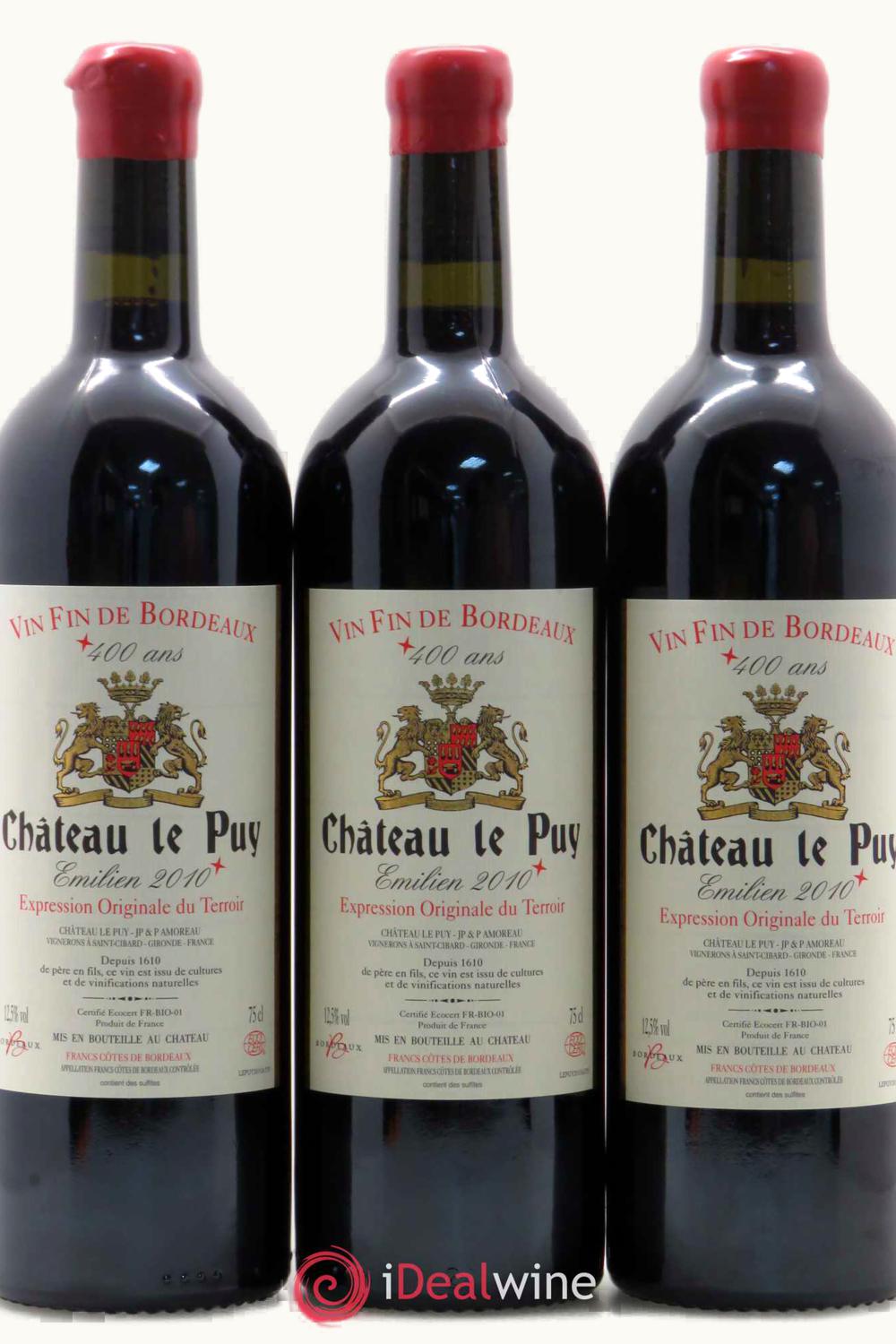 Château Le Puy Château Le Puy Côte de Bordeaux, 2010