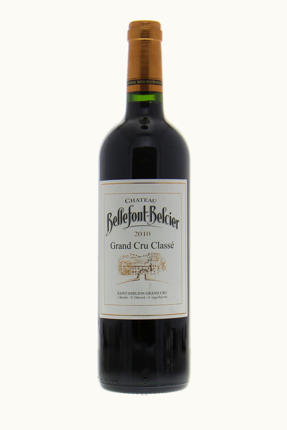 Château Bellefont Belcier Château Bellefont Belcier St. Émilion Grand Cru, 2010