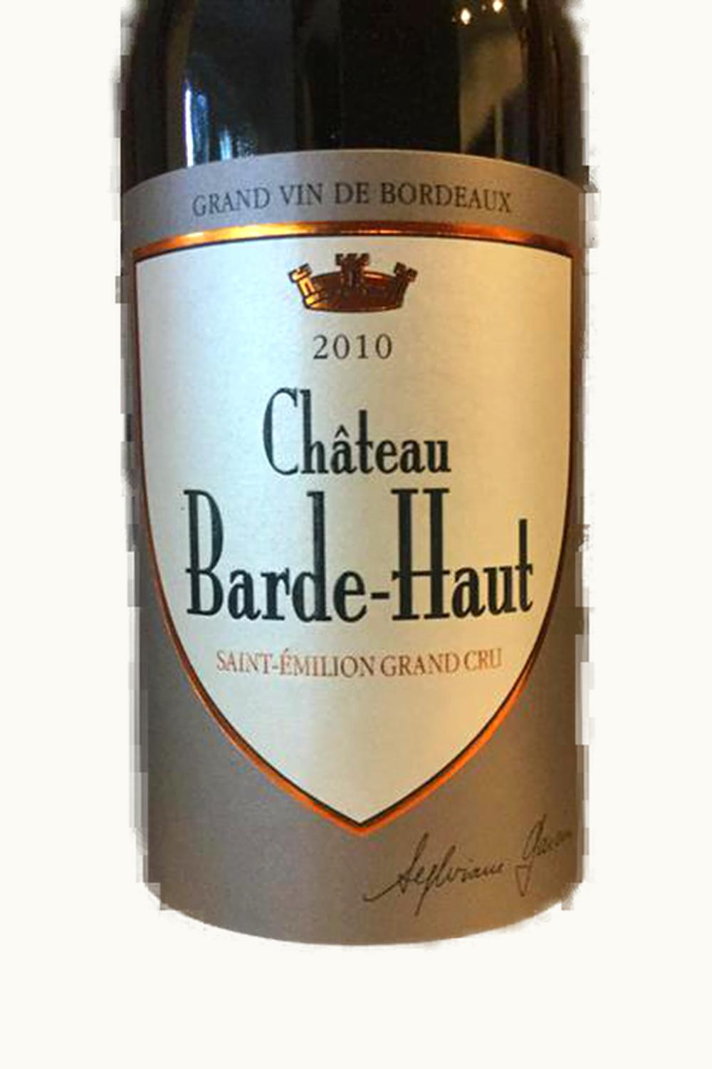 Château Barde-Haut Château Barde-Haut St. Émilion Grand Cru, 2010