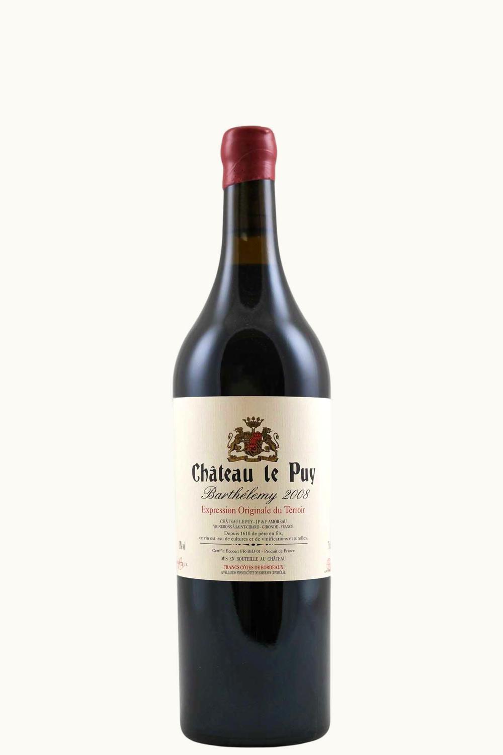 Château Le Puy Château Le Puy Francs Côtes de Bordeaux, 2008