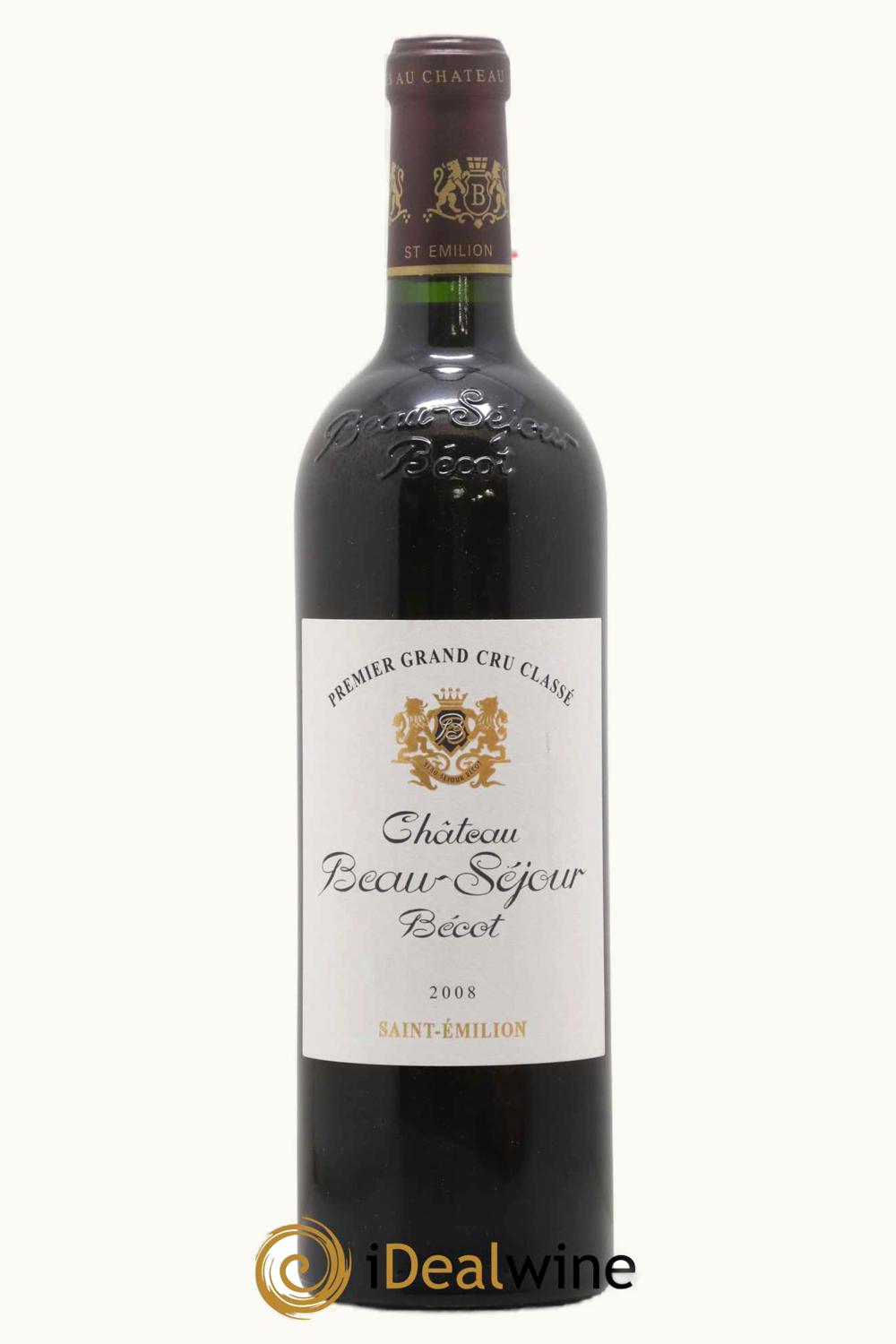 Château Beau-Séjour Bécot Château Beau-Séjour Bécot St. Emilion Grand Cru, 2008