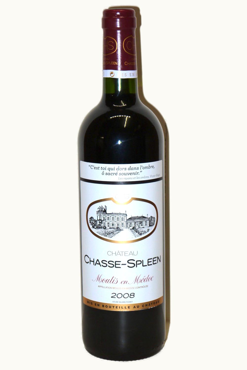 Château Chasse-Spleen Chasse-Spleen Moulis-en-Médoc, 2008