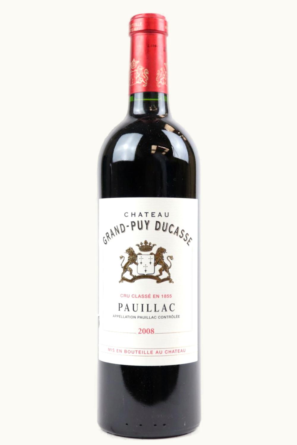 Château Grand-Puy Ducasse Château Grand-Puy Ducasse Pauillac, 2008