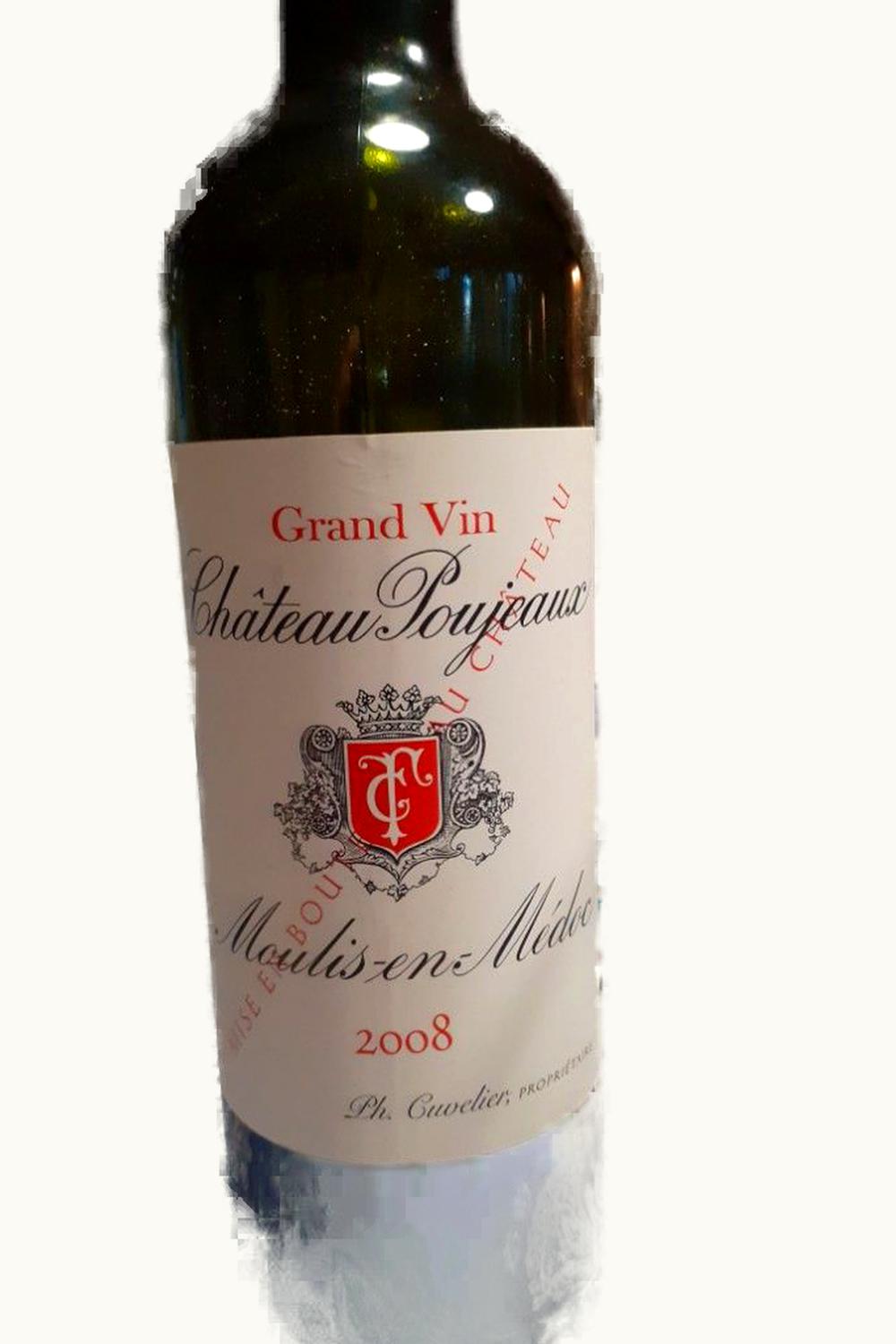 Château Poujeaux Château Poujeaux Moulis-en-Médoc, 2008