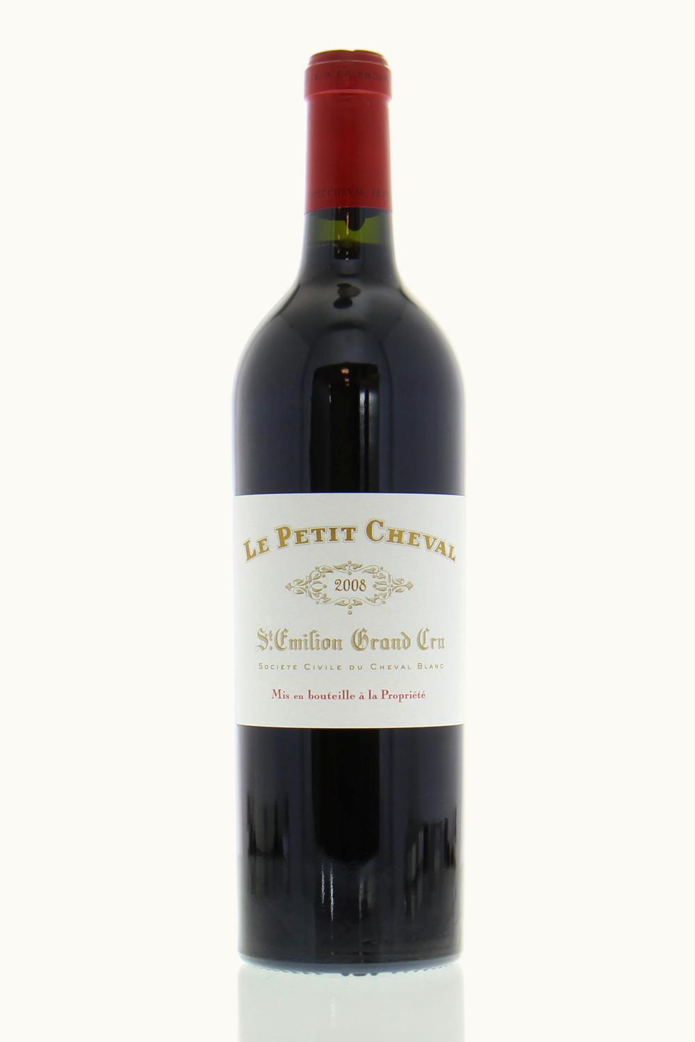 Château Cheval Blanc Château Cheval Blanc Le Petit Cheval, 2008