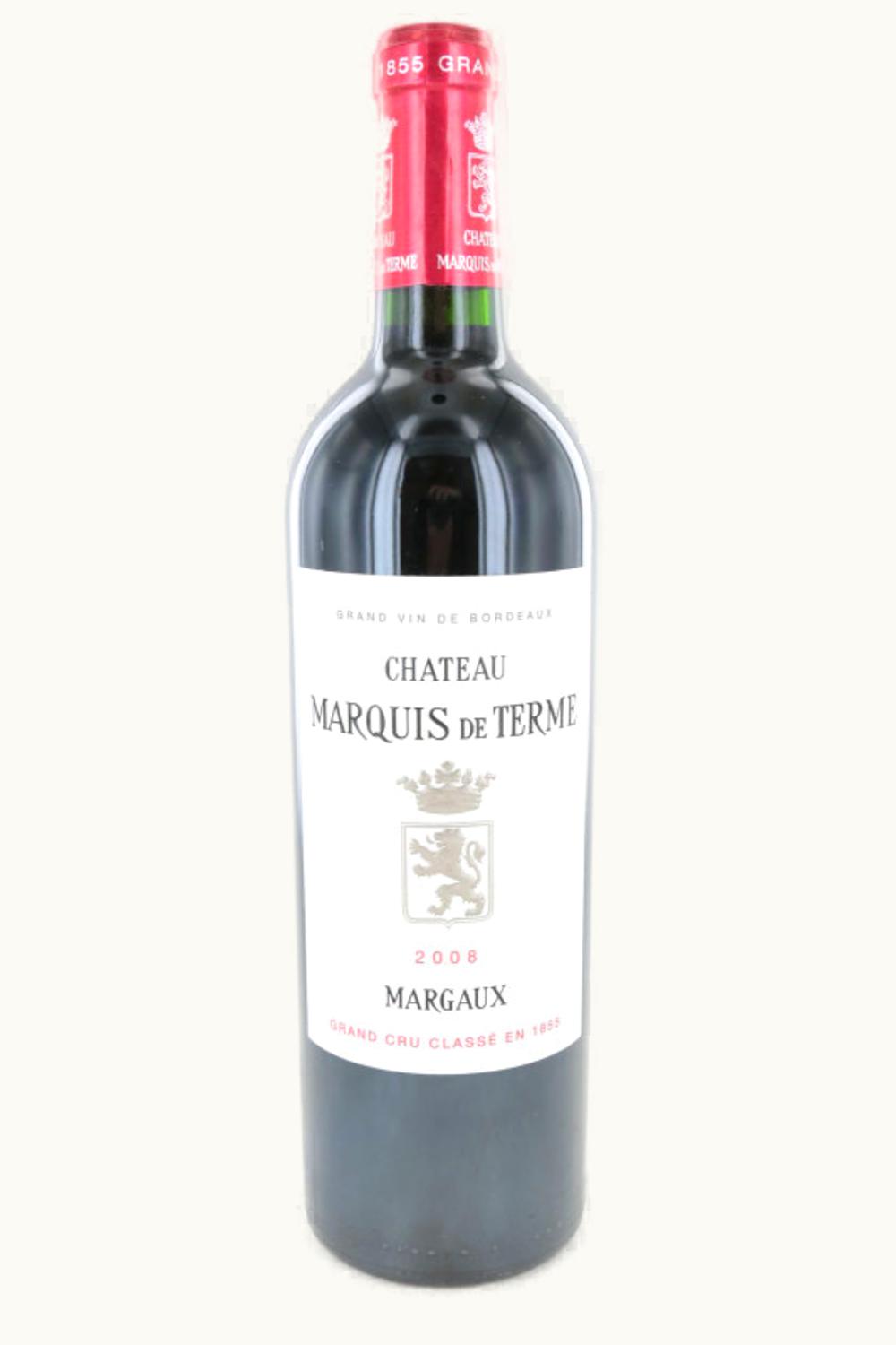 Château Marquis de Terme Château Marquis de Terme Margaux, 2008