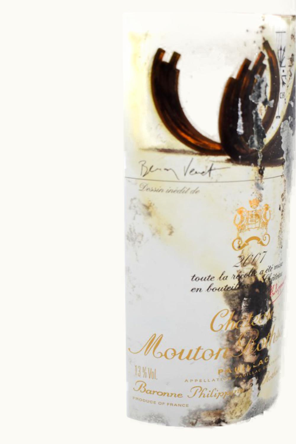 Château Mouton Rothschild Château Mouton Rothschild Pauillac, Medoc, Bordeaux, France, 2007