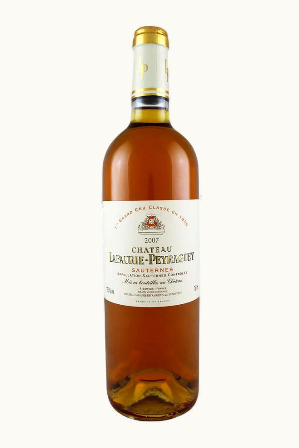 Château Lafaurie-Peyraguey Château Lafaurie-Peyraguey Sauternes, Bordeaux, France, 2007 UZ0638493