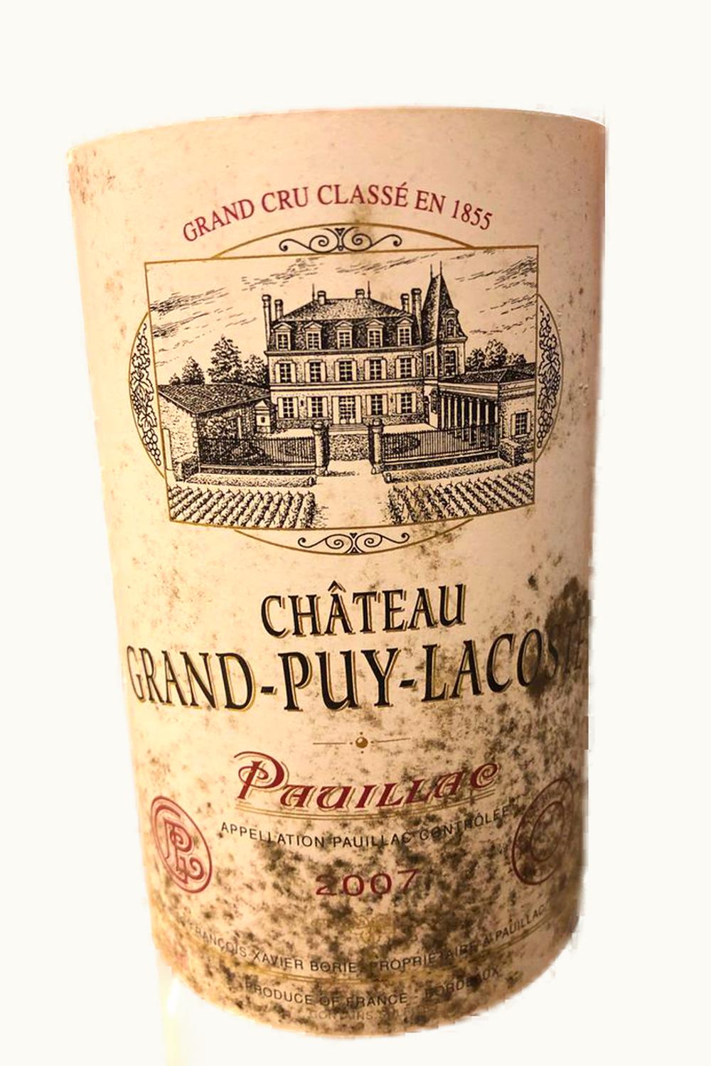 Château Grand-Puy-Lacoste Château Grand-Puy-Lacoste Pauillac, Medoc, Bordeaux, France, 2007