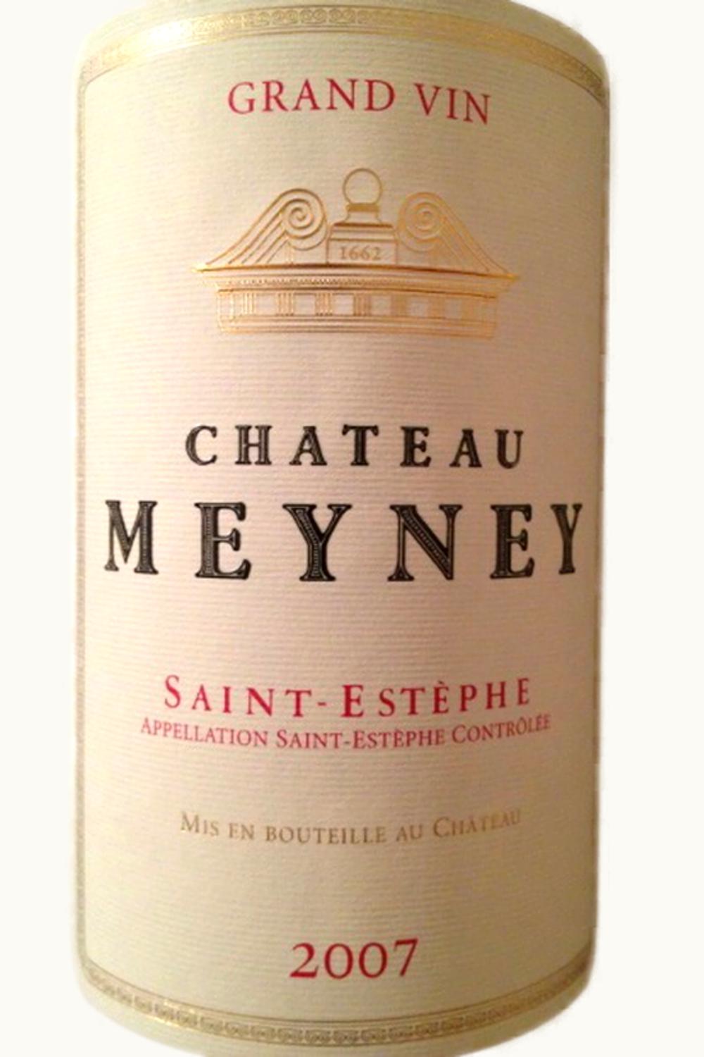 Château Meyney Meyney St Estephe, Medoc, Bordeaux, France, 2007