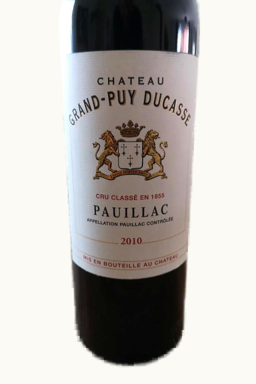 Château Grand-Puy Ducasse Château Grand-Puy Ducasse Pauillac, Medoc, Bordeaux, France, 2007