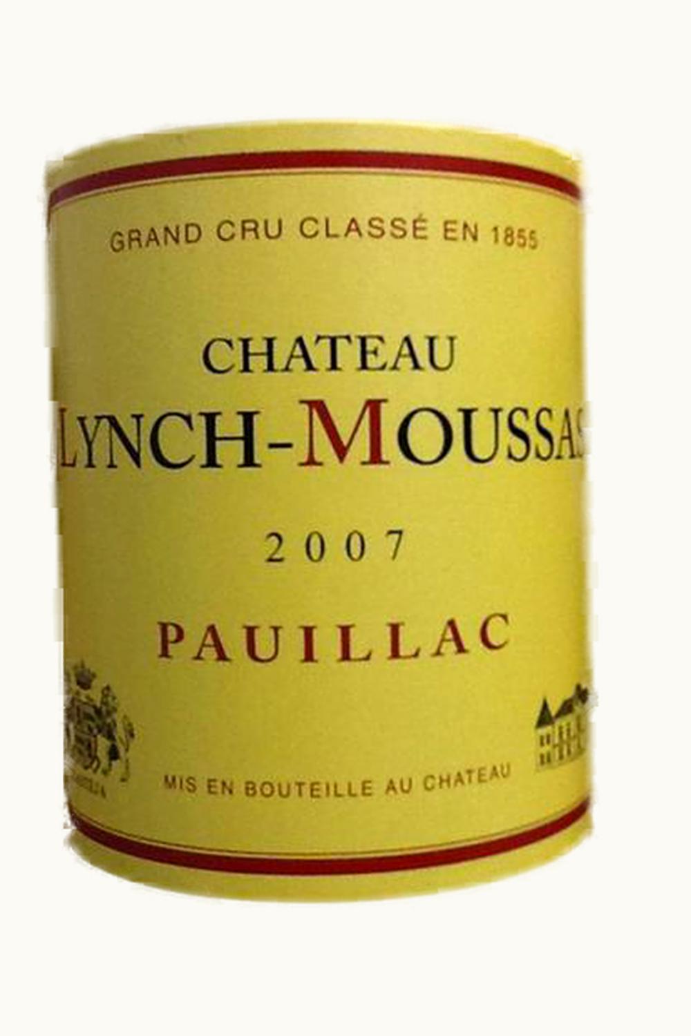 Château Lynch-Moussas Château Lynch-Moussas Pauillac, Medoc, Bordeaux, France, 2007