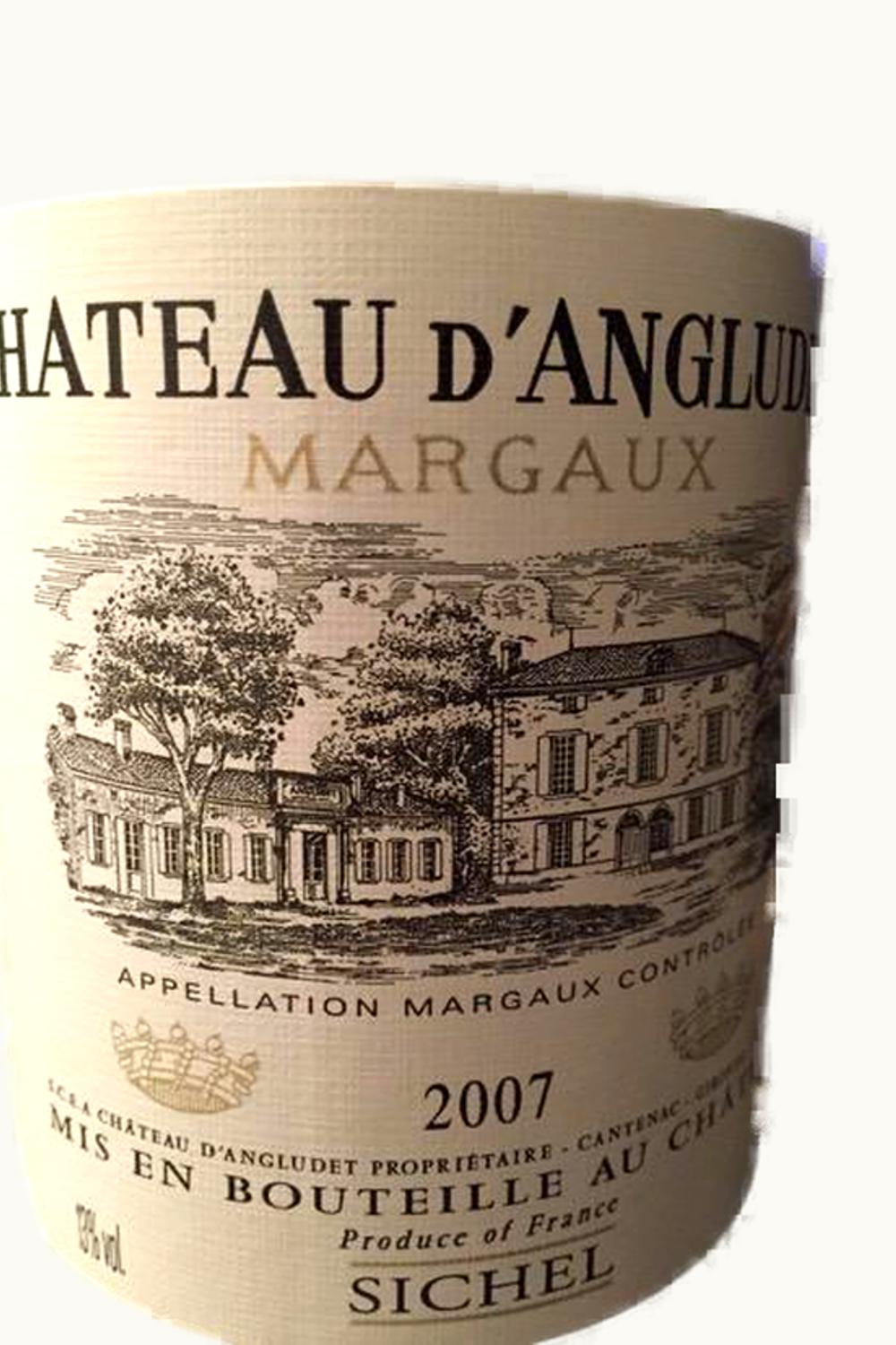 d'Angludet d'Angludet Margaux, Medoc, Bordeaux, France, 2007