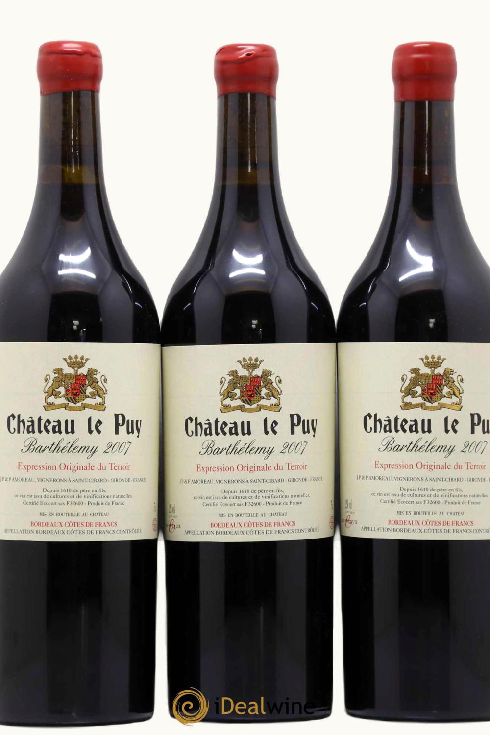 Château Le Puy Château Le Puy Bordeaux, France, 2007