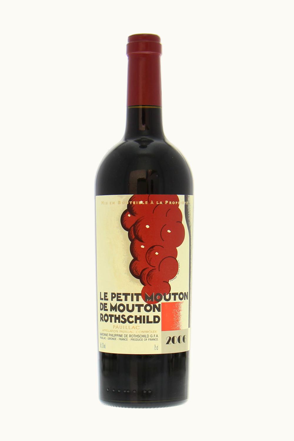 Le Petit Mouton de Rothschild Le Petit Mouton de Rothschild Pauillac, Medoc, Bordeaux, France, 2006