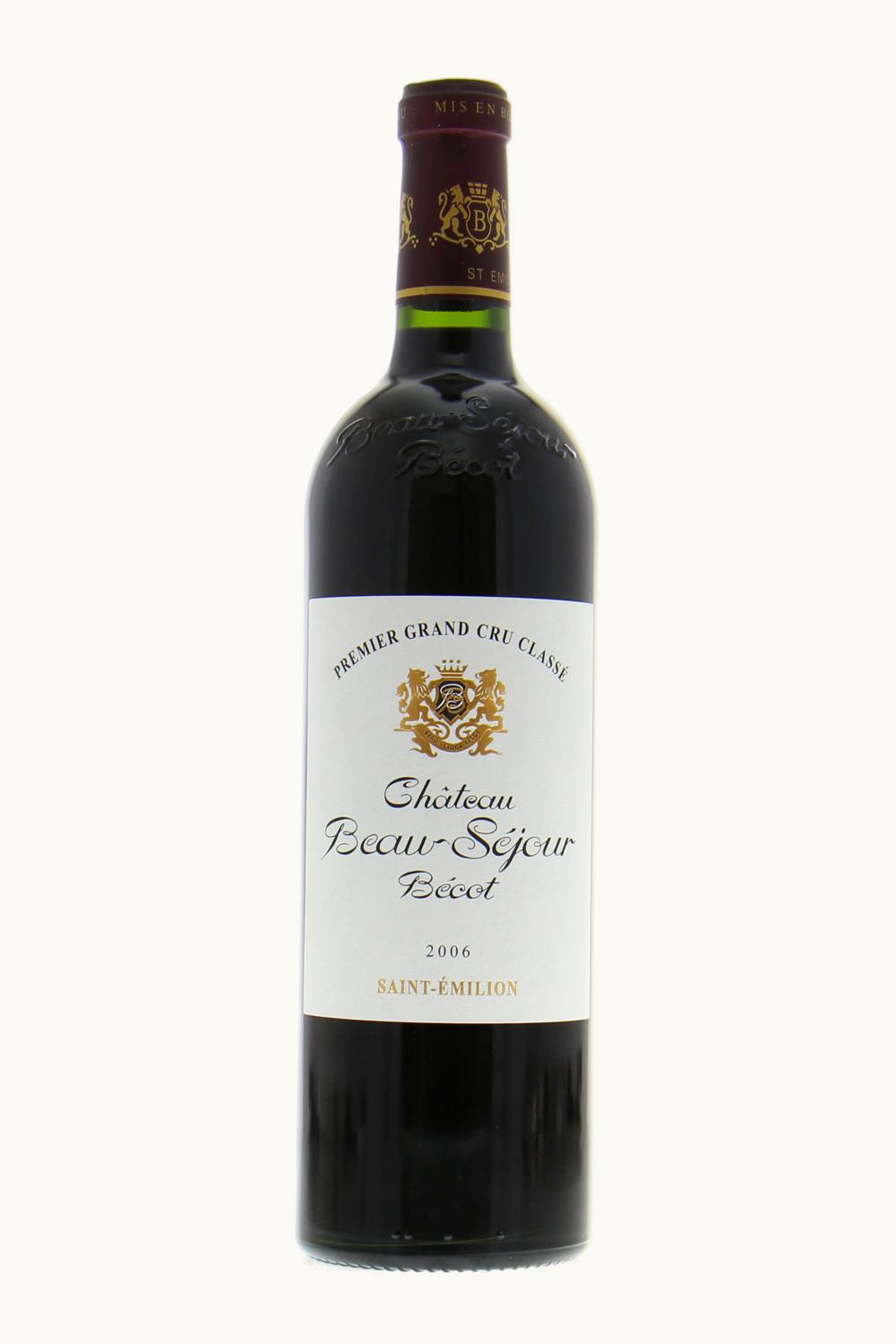 Château Beau-Séjour Bécot Château Beau-Séjour Bécot St Emilion Grand Cru, Bordeaux, France, 2006