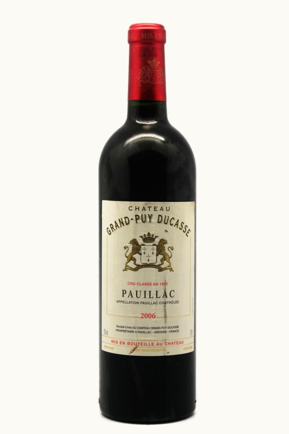 Château Grand-Puy Ducasse Château Grand-Puy Ducasse Pauillac, Medoc, Bordeaux, France, 2006