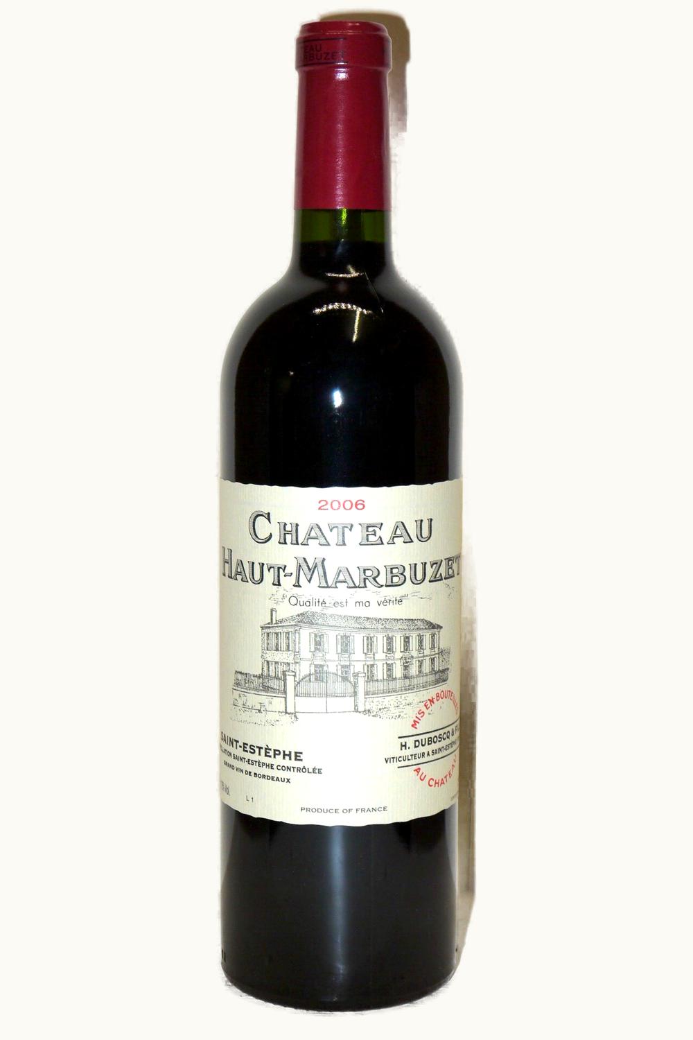 Château Haut-Marbuzet Haut-Marbuzet St Estephe, Medoc, Bordeaux, France, 2006
