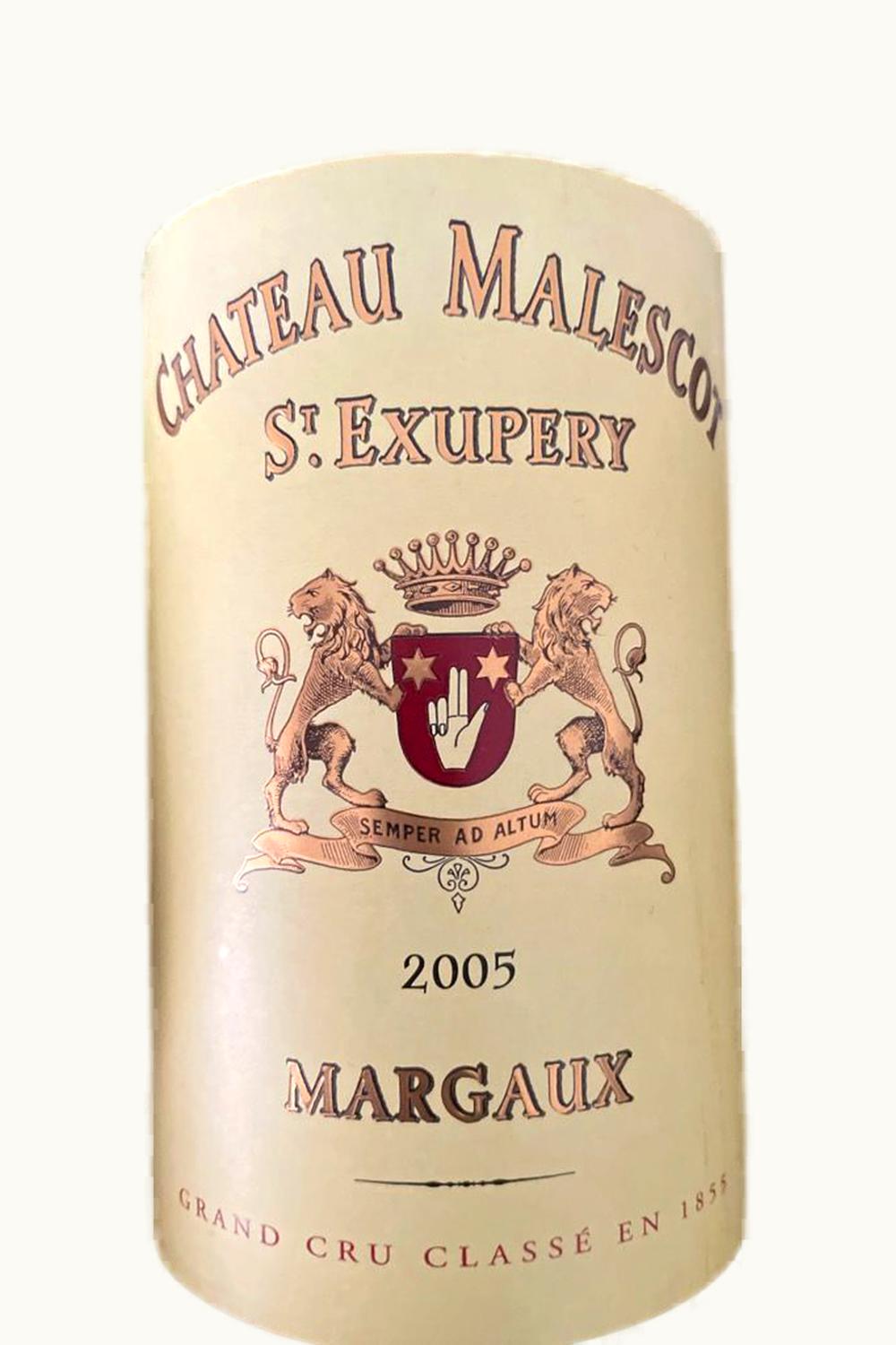 Château Malescot Saint-Exupéry Château Malescot Saint-Exupéry Margaux, Medoc, Bordeaux, France, 2005