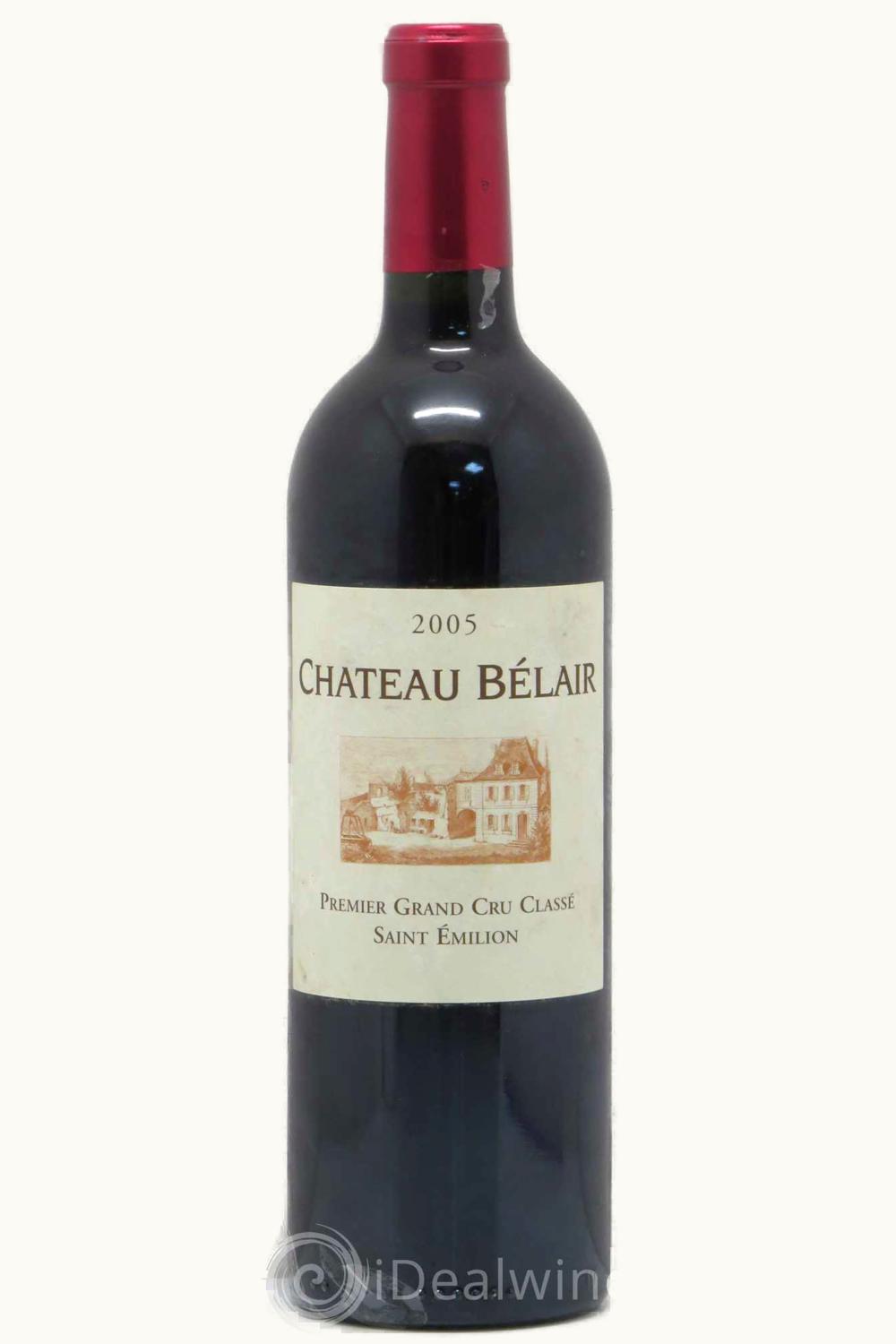 Château Bélair-Monange Château Bélair-Monange St Emilion Grand Cru, Bordeaux, France, 2005