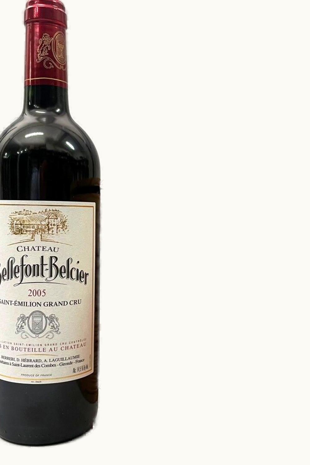 Château Bellefont Belcier Château Bellefont Belcier St Emilion Grand Cru, Bordeaux, France, 2005