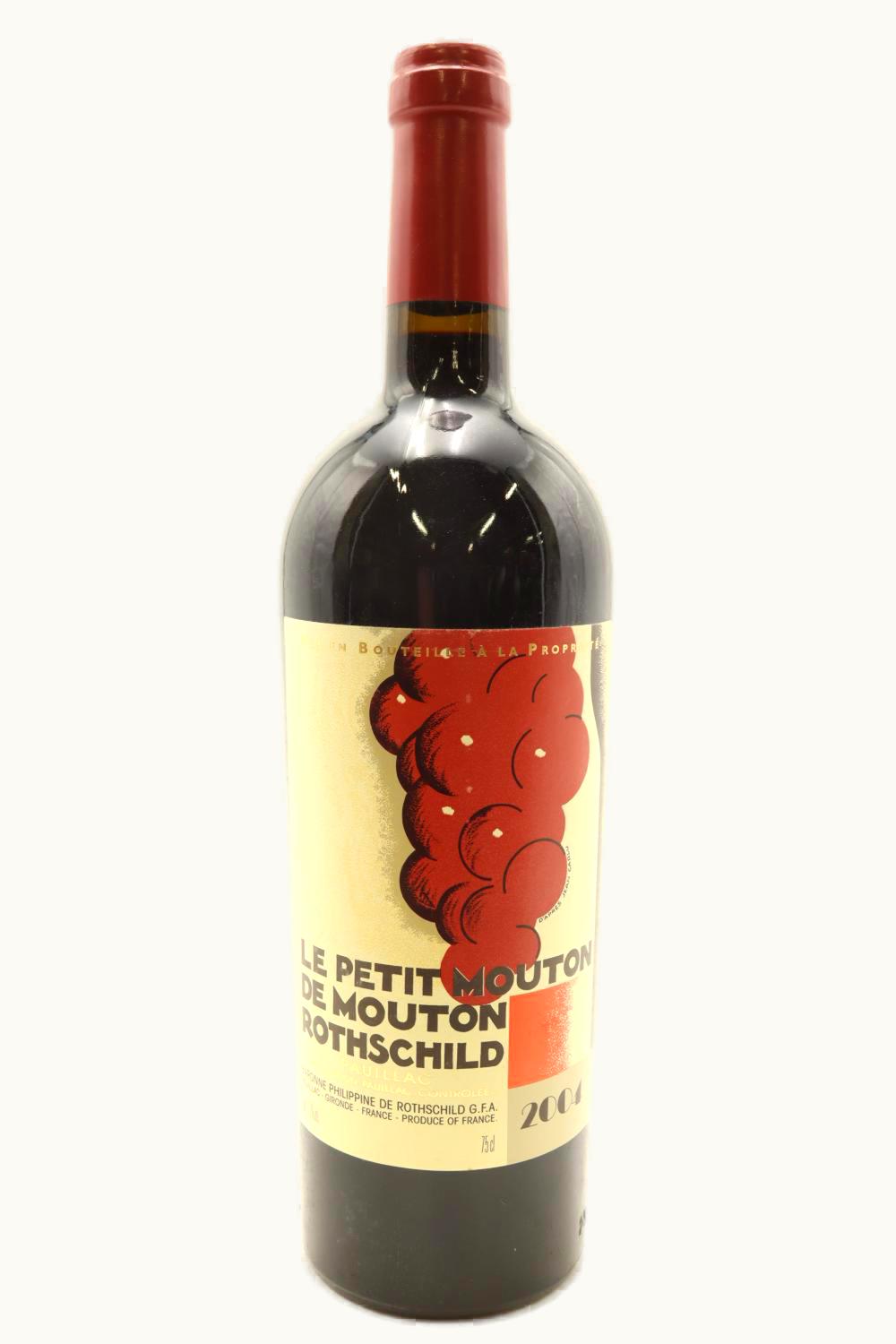 Le Petit Mouton de Rothschild Le Petit Mouton de Rothschild Pauillac, Medoc, Bordeaux, France, 2004