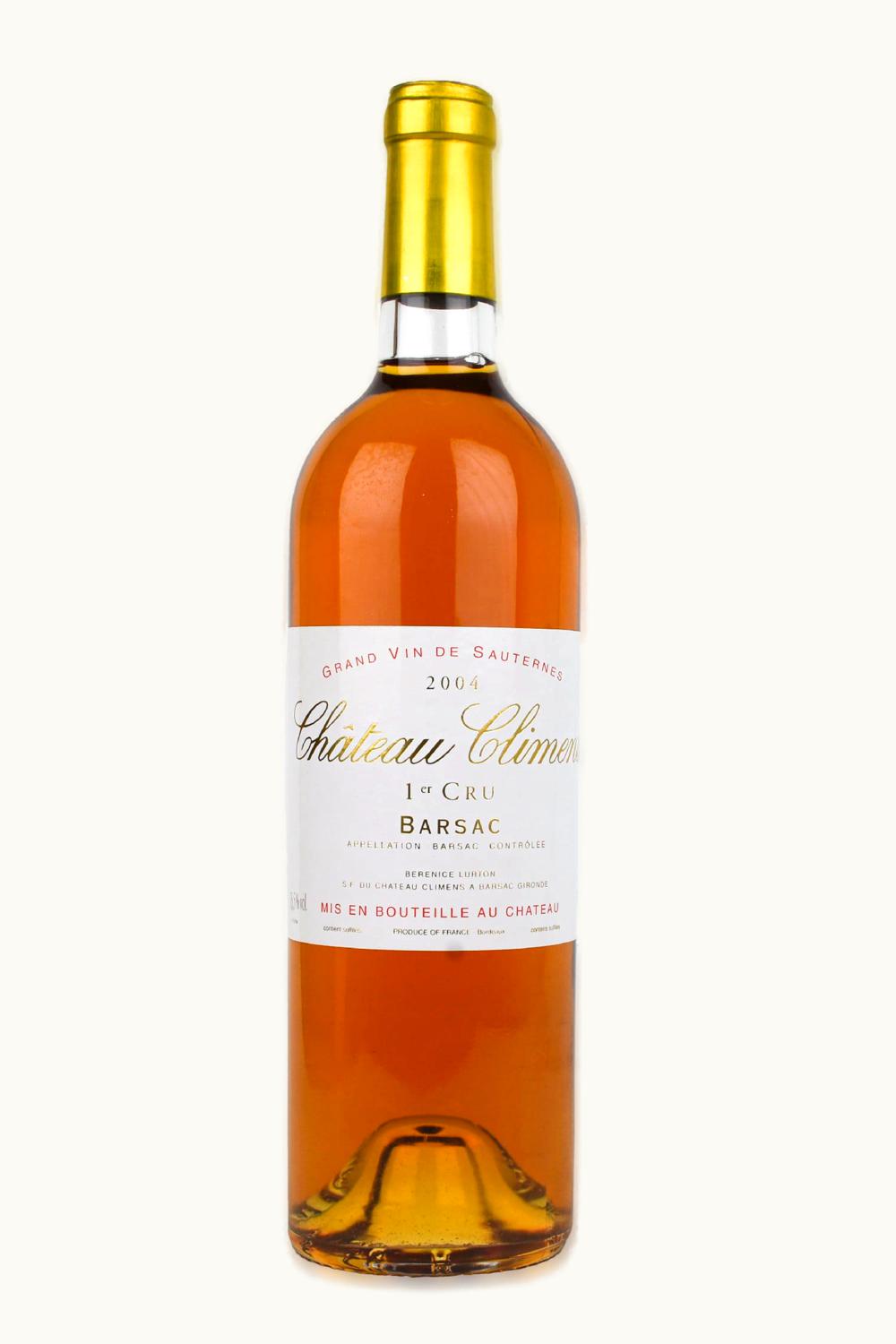 Château Climens Château Climens Barsac, Sauternes, Bordeaux, France, 2004