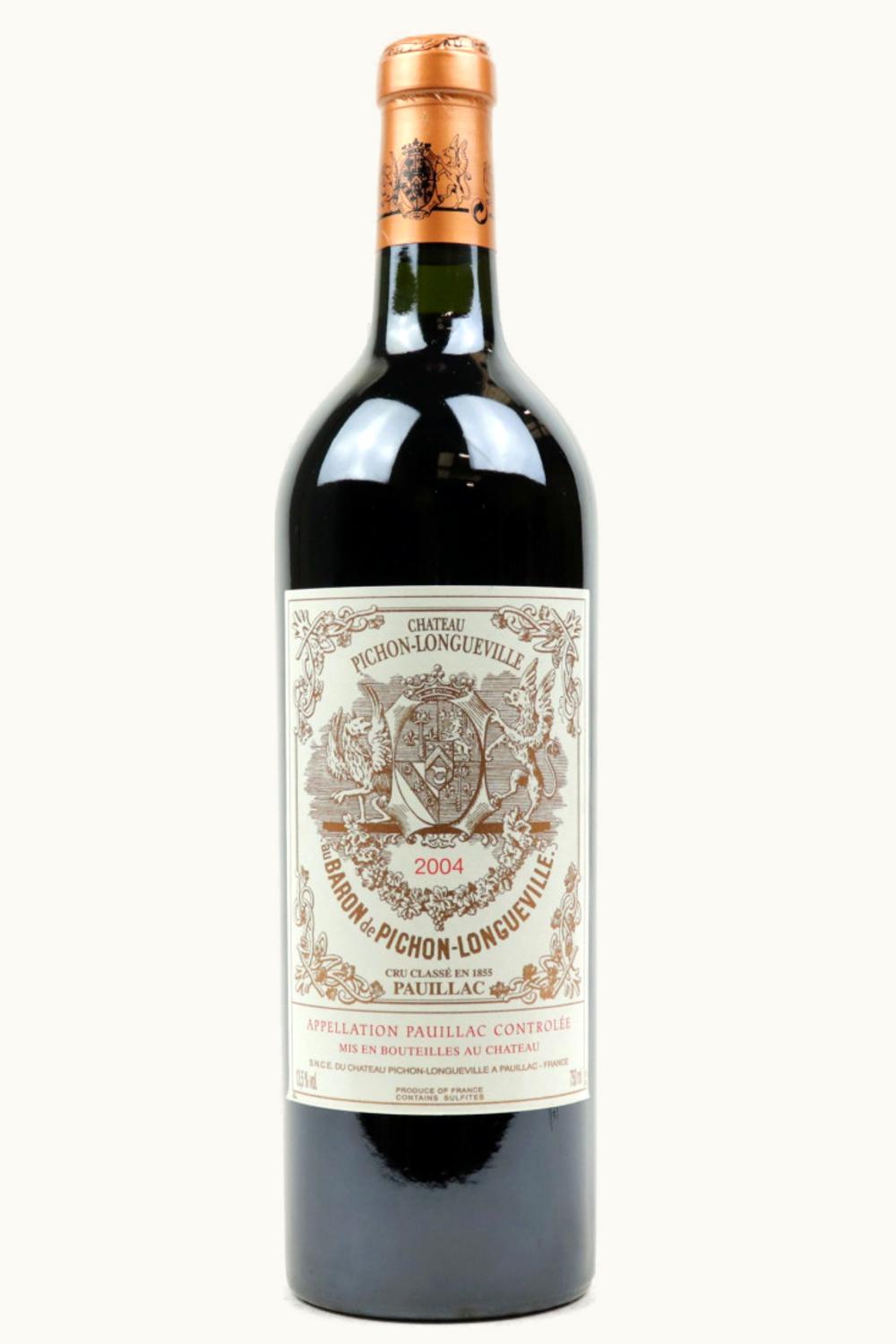 Château Pichon Longueville Baron Château Pichon Longueville Baron Pauillac, Medoc, Bordeaux, France, 2004