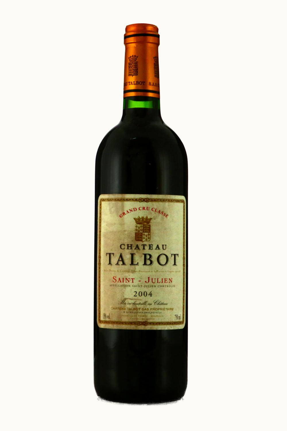Chateau Talbot Chateau Talbot St Julien, Medoc, Bordeaux, France, 2004 UZ0639049