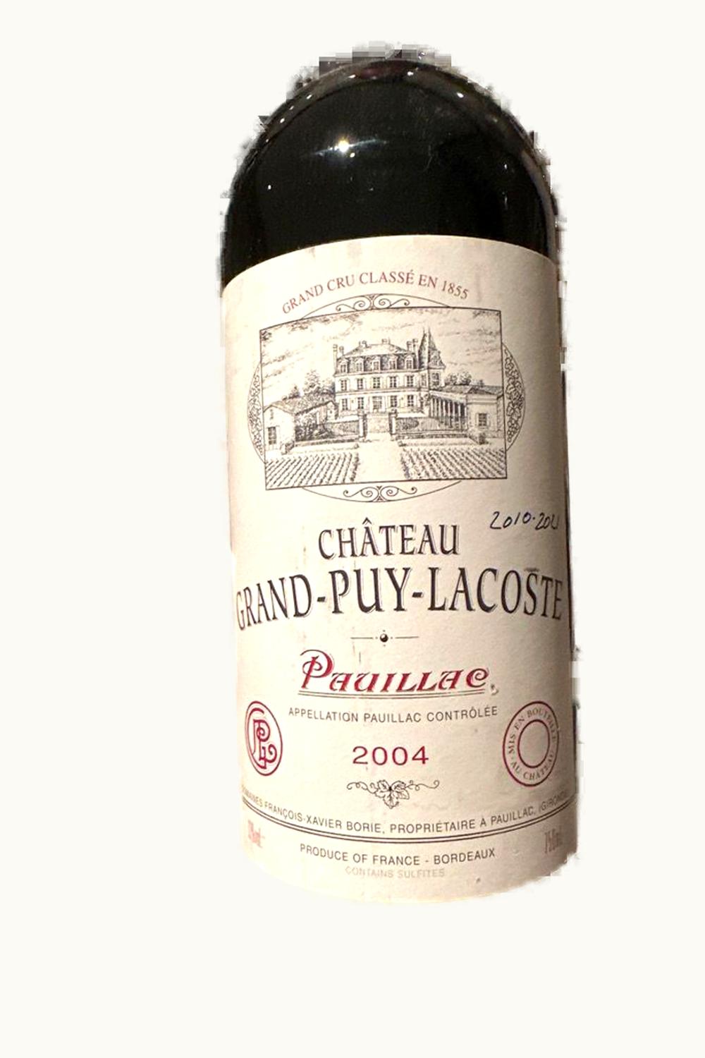 Château Grand-Puy-Lacoste Château Grand-Puy-Lacoste Pauillac, Medoc, Bordeaux, France, 2004