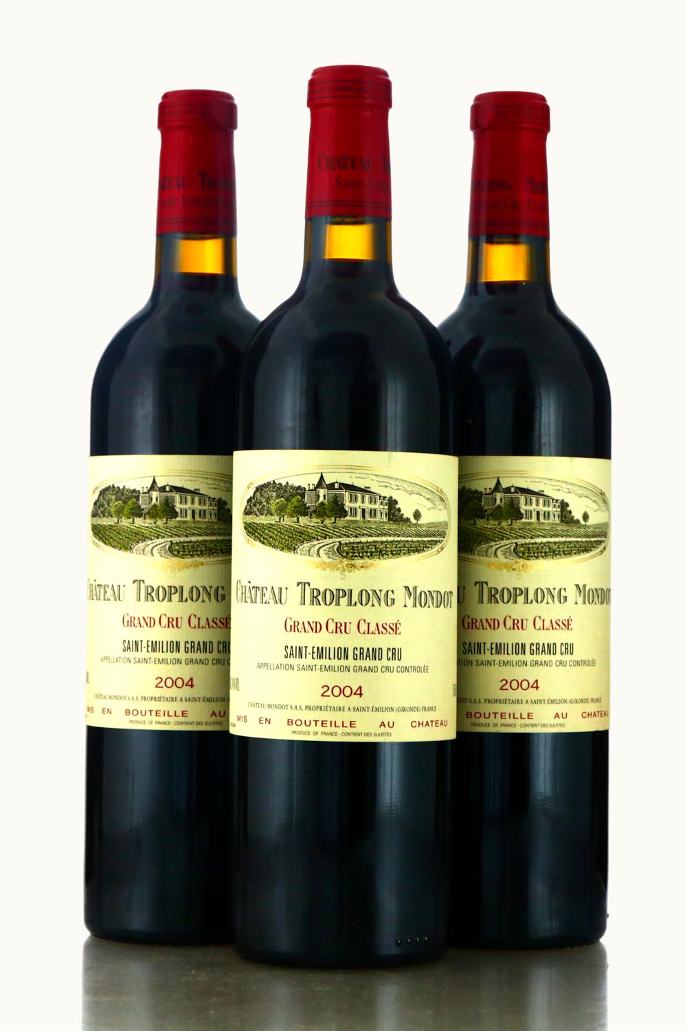 Château Troplong-Mondot Château Troplong-Mondot St Emilion Grand Cru, Bordeaux, France, 2004
