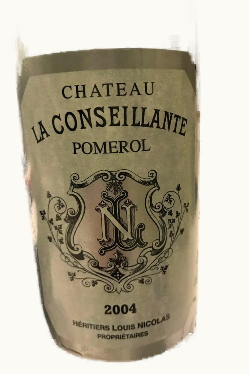 Château La Conseillante La Conseillante Pomerol, Bordeaux, France, 2004