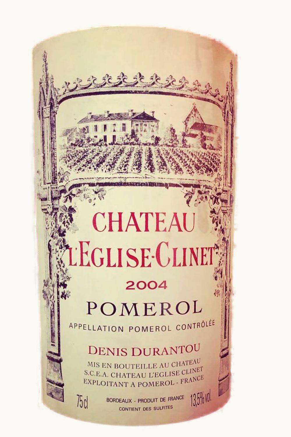 L'Église-Clinet L'Eglise-Clinet Pomerol, Bordeaux, France, 2004
