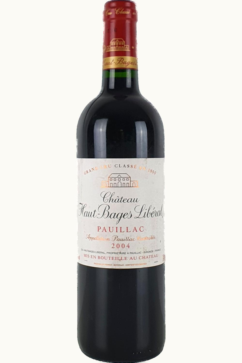 Château Haut-Bages-Libéral Château Haut-Bages-Libéral Pauillac, Medoc, Bordeaux, France, 2004