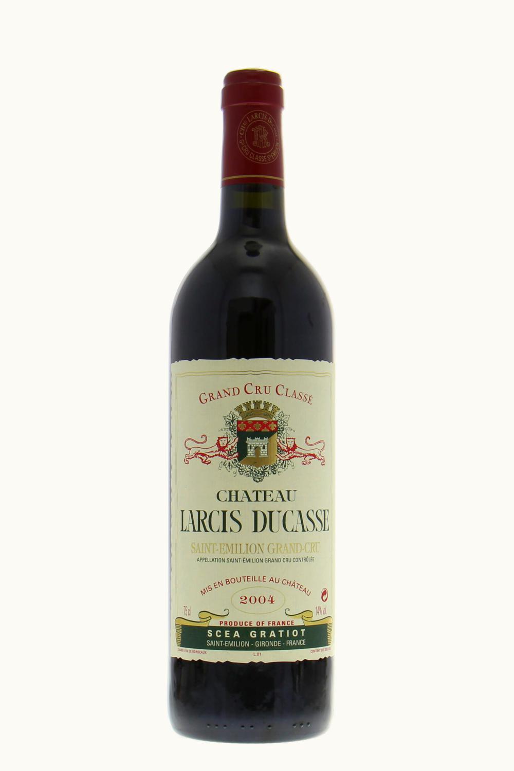 Larcis Ducasse Larcis Ducasse St Emilion Grand Cru, Bordeaux, France, 2004