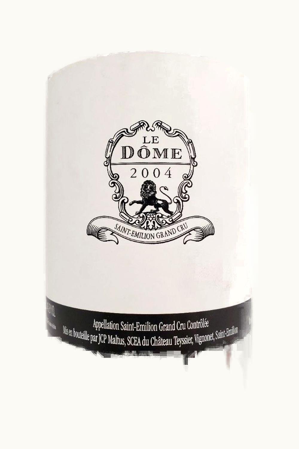 Le Dome St Emilion Grand Cru, Bordeaux, France, 2004