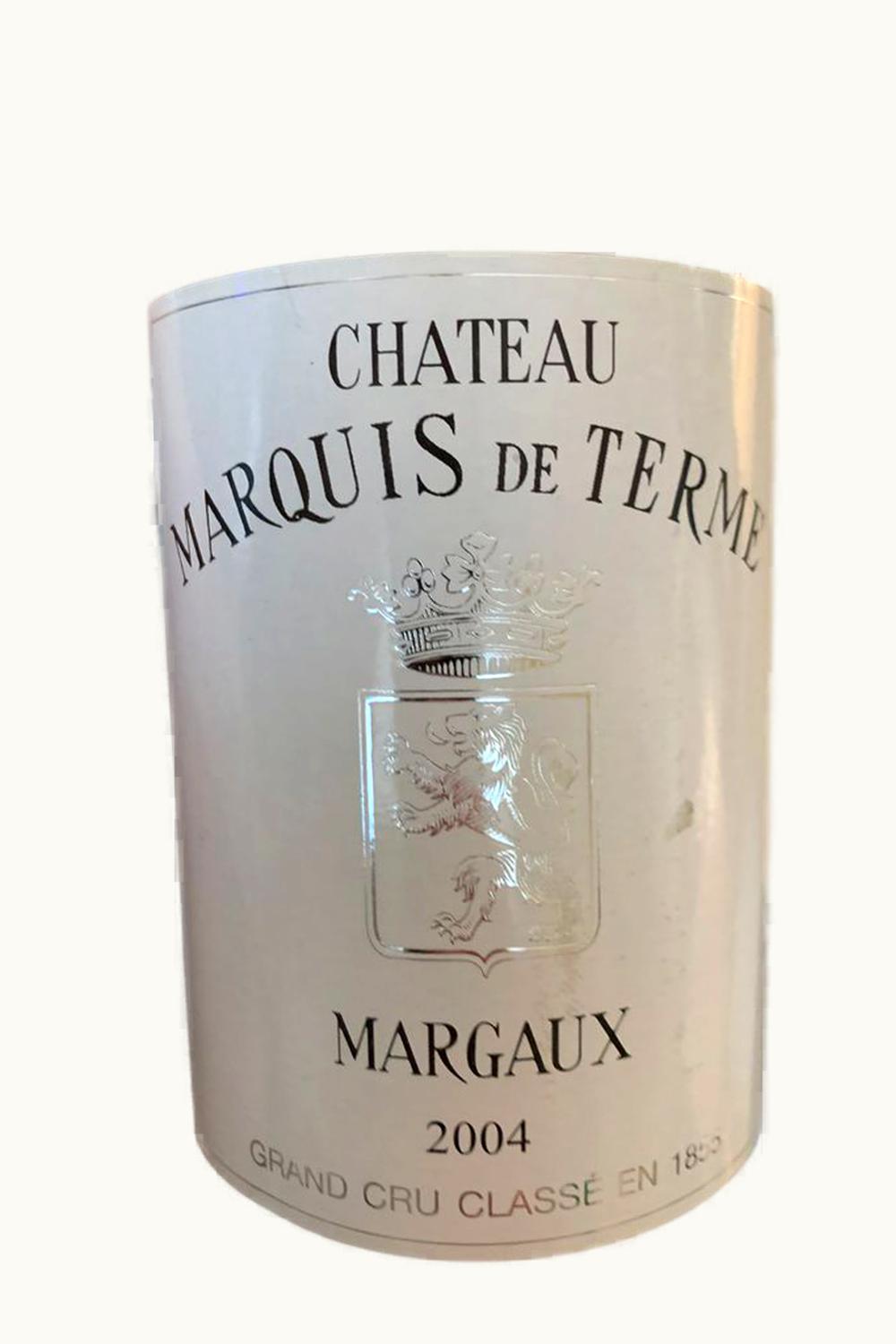 Château Marquis de Terme Château Marquis de Terme Margaux, Medoc, Bordeaux, France, 2004