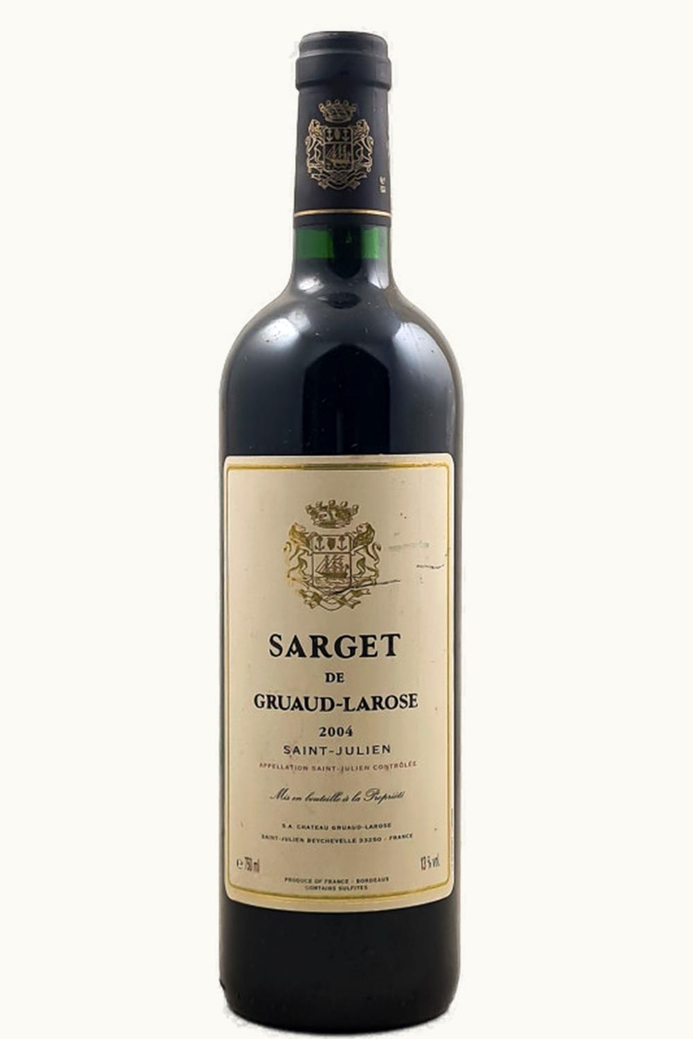 Château Gruaud-Larose Château Gruaud-Larose Medoc, Bordeaux, France, 2004