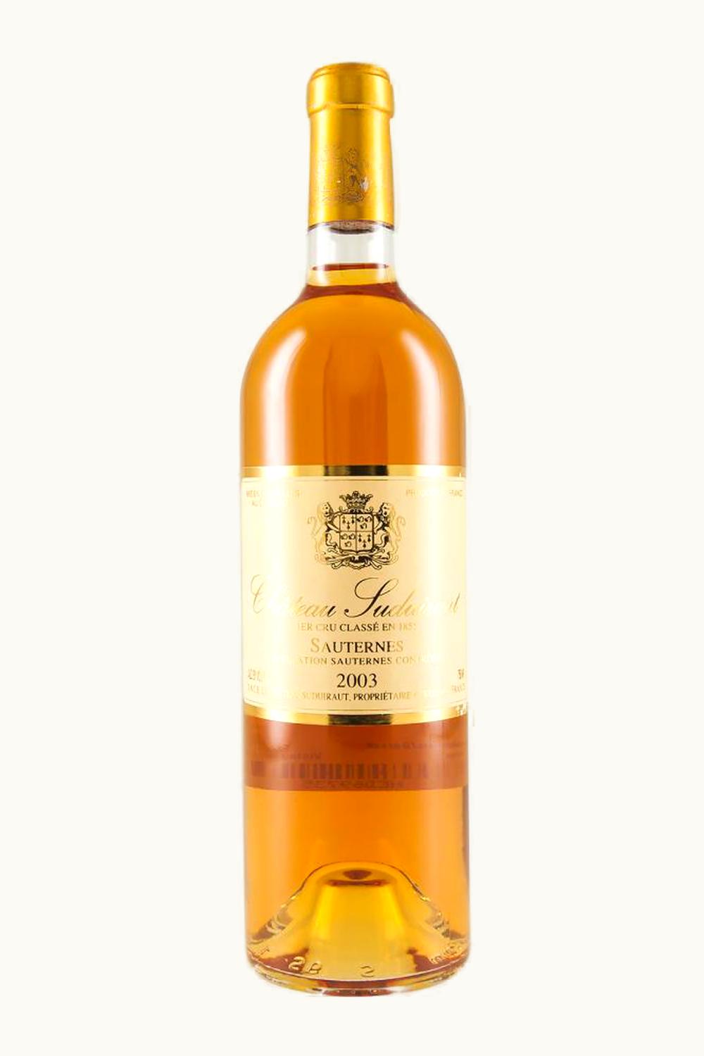 Château Suduiraut Château Suduiraut Sauternes, Bordeaux, France, 2003