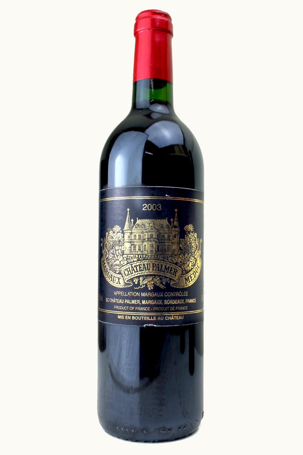Château Palmer Château Palmer Margaux, Medoc, Bordeaux, France, 2003