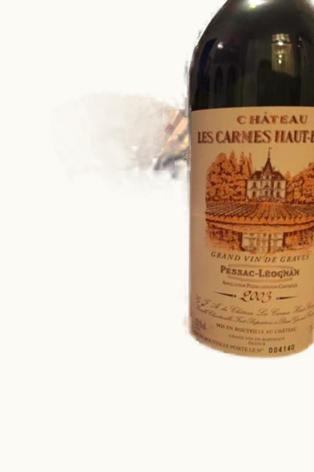 Château Les Carmes Haut-Brion Château Les Carmes Haut-Brion Pessac-Leognan, Bordeaux, France, 2003