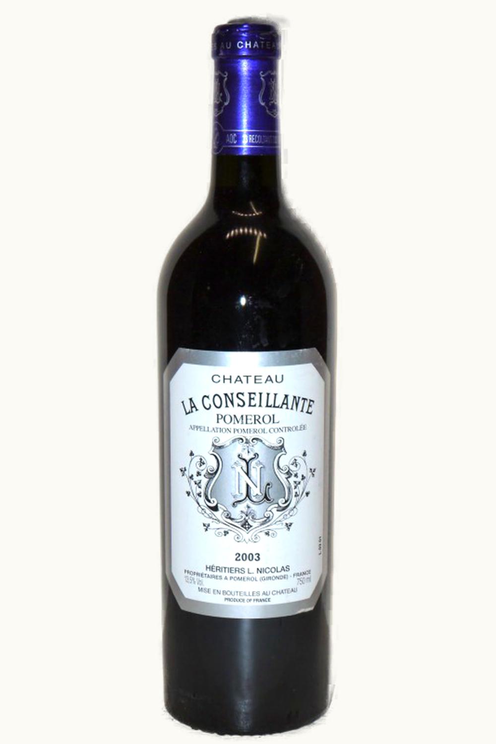 Château La Conseillante La Conseillante Pomerol, Bordeaux, France, 2003