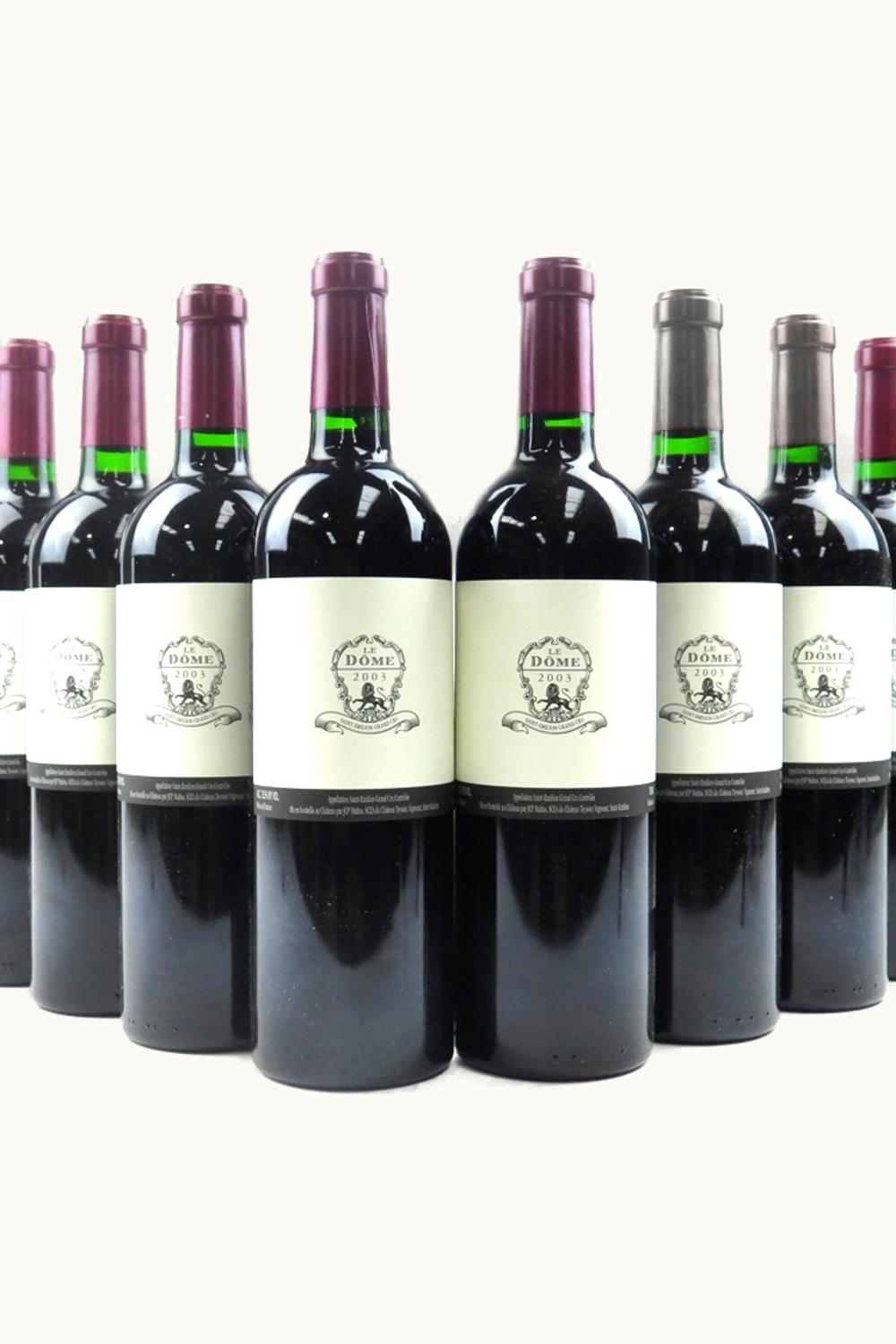 Le Dome St Emilion Grand Cru, Bordeaux, France, 2003