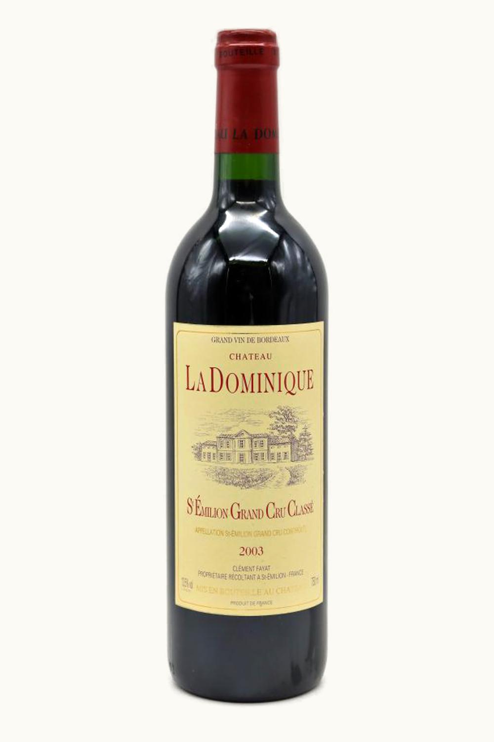Château La Dominique La Dominique St Emilion Grand Cru, Bordeaux, France, 2003
