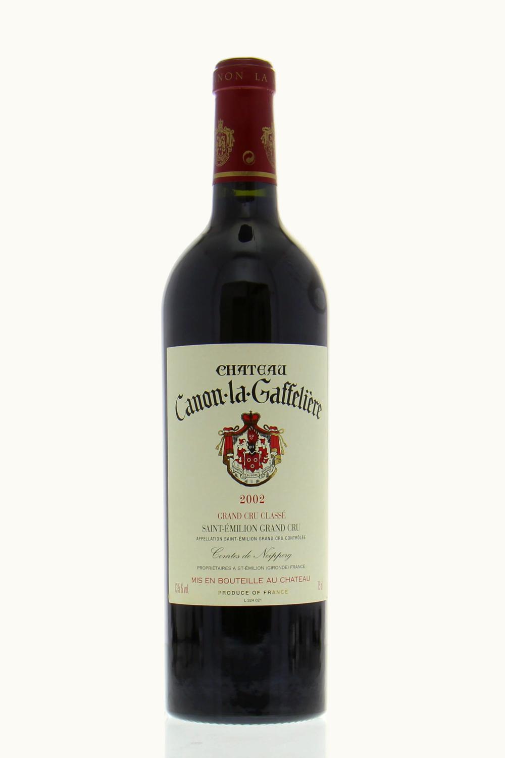 Château Canon-la-Gaffelière Château Canon-la-Gaffelière St Emilion Grand Cru, Bordeaux, France, 2002