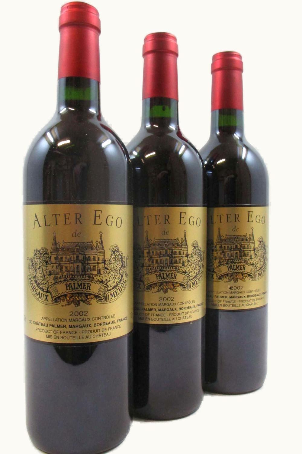 Chateau Palmer Alter Ego de Palmer Medoc, Bordeaux, France, 2002