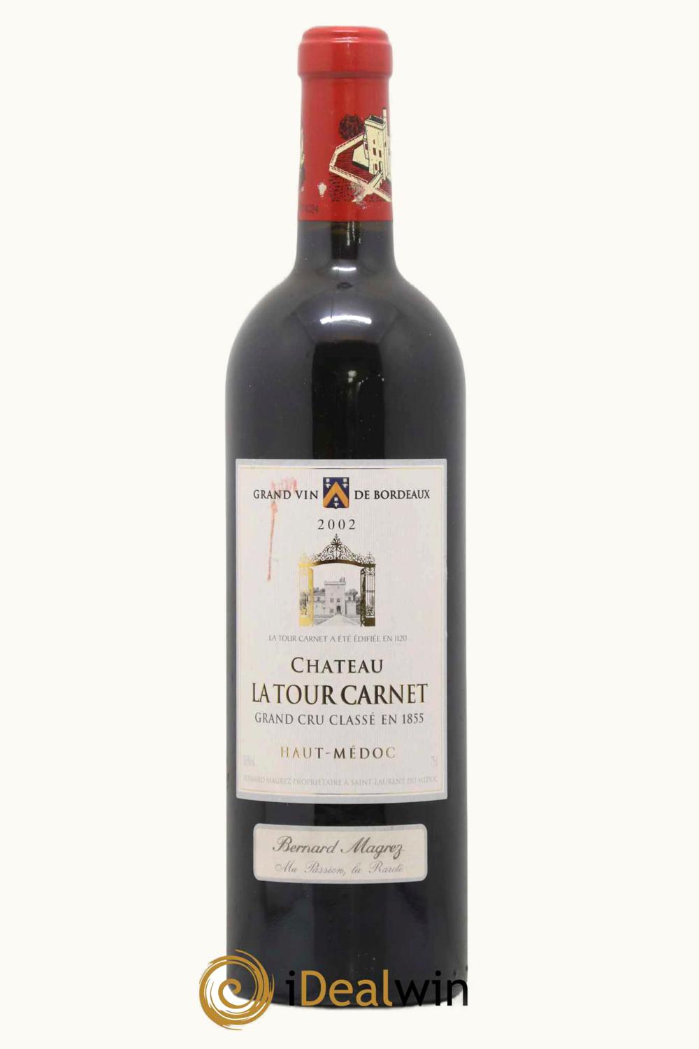 Bernard Magrez Bernard Magrez Haut-Medoc, Bordeaux, France, 2002