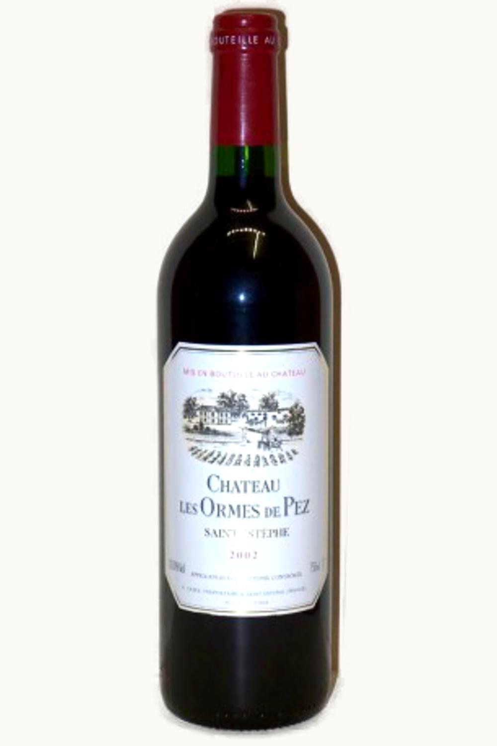 Les Ormes de Pez Les Ormes de Pez St Estephe, Medoc, Bordeaux, France, 2002