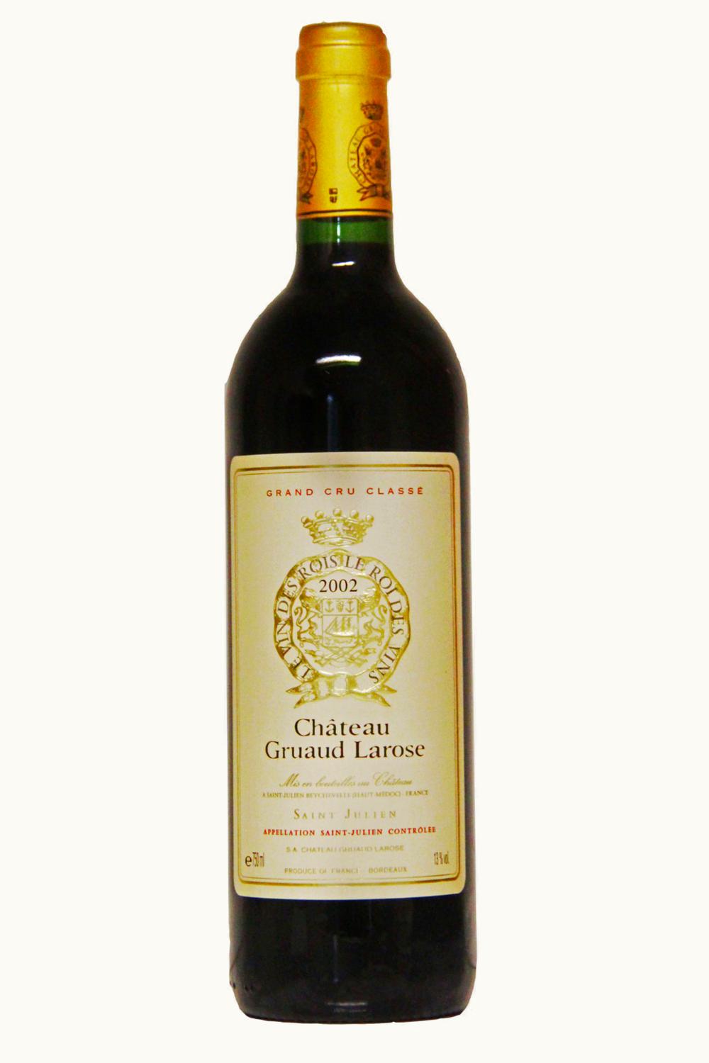 Château Gruaud-Larose Château Gruaud-Larose St Julien, Medoc, Bordeaux, France, 2002 UZ0639481