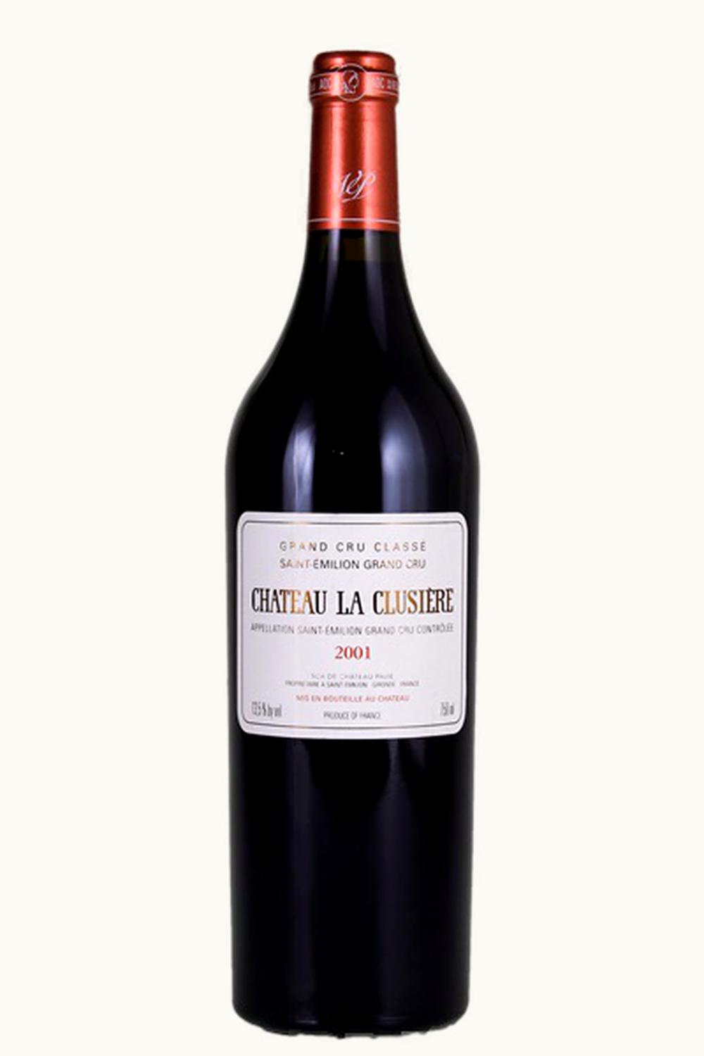 La Clusière La Clusiere St Emilion Grand Cru, Bordeaux, France, 2001